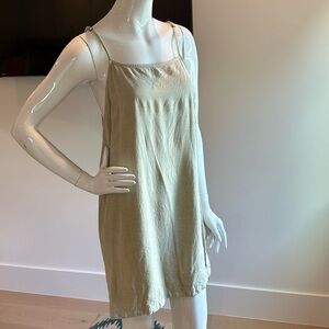Ripcurl linen spaghetti strap dress
